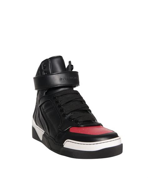 givenchy tyson high top red/black